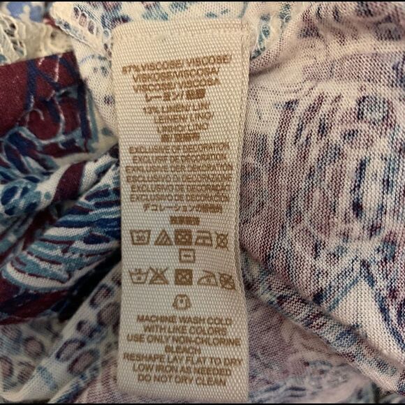 Free People Long Sleeve Wrap Front Hi-Lo Hem Top - Picture 5 of 6